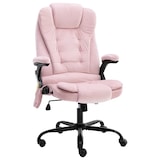 thumbnail of vidaXL Massage-Bürostuhl Rosa Samt