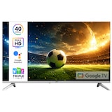 thumbnail of 40 Zoll / 100 cm QLED Smart Fernseher JTCSQ40F39405G, Android TV, Play Store, Google Sprachsteuerung, Triple Tuner, Bluetooth, Rahmenlos-Design