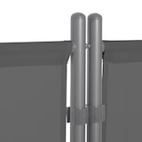 thumbnail of Leco Sichtschutz / Stellwand, 260 x 156 cm, Metall / Polyester, anthrazit, 3-teilig