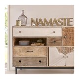 thumbnail of Atmosphera - Tischdeko Namaste Wort aus Holz 54cm