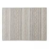 thumbnail of Tapis rectangulaire en polypropylène 160x230 cm gris