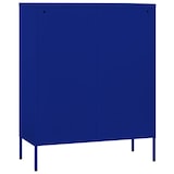 thumbnail of vidaXL Lagerschrank Marineblau 80x35x101,5 cm Stahl