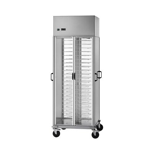 Carrello termico porta piatti refrigerato cm 75x78x203 RS0539