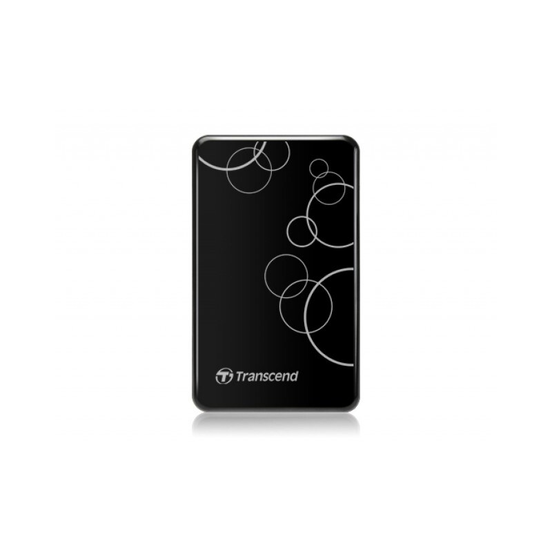 Transcend StoreJet 25A3 Festplatte 1 TB USB 3.0 extern ( tragbar ), 2.5" Schwarz