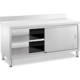 thumbnail of Royal Catering - RVS werkkast - ECO - 180 x 60 cm - 600 kg - achterwand -