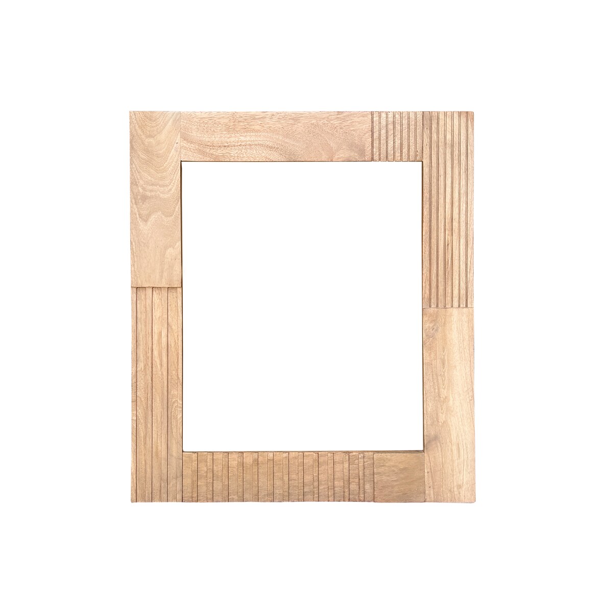 SIT Möbel Espelho | Retangular | Estrutura em madeira de mangueira natural | L 68 x P 3 x A 79 cm | 20006-01