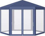 thumbnail of Carpa Jardín Cenador Hexágonal Pabellón Gazebo con Mosquitera 3 Color