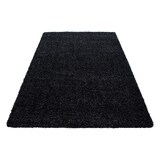 thumbnail of Teppich Waschbar Shaggy Uni Kuschelig Strapazierfähig Schlafzimmer Esszimmer Anthrazit 80x150 cm OEKO-TEX – RHEIN von Kadima Design