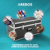 thumbnail of AREBOS Set di 3 valigette da trasporto portatili Valigetta in alluminio
