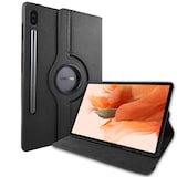 thumbnail of Hülle für Samsung Tab S7+ Plus Tab S T970 T975 S7 FE SM-T730 X800 Smart Cover Etui mit Standfunktion und Auto Sleep/Wake Funktion Schwarz