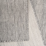 thumbnail of Teppich Balkon Unifarben Pflegeleicht Waschbar Strapazierfähig Terrasse Küche Rund Grau 160x160 cm OEKO-TEX – ALSTER von Kadima Design