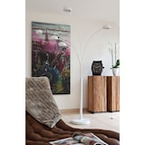 thumbnail of SalesFever Stehleuchte Five Fingers 205 cm | bewegliche Metall-Arme | echter Marmorfuß | B 150 x T 36 x H 205 cm | weiß lackiert