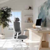 thumbnail of Bureaustoel / draaistoel ERGOMY WF stof grijs mybuero