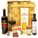 thumbnail of Italienisches Geschenkset „Verona“ | Geschenkkorb gefüllt mit Wein, italienischen Spezialitäten & edler Holzkiste