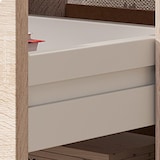 thumbnail of COSTWAY Comodino con cassetto, tavolino piccolo con ripiano aperto, tavolino da divano, comodino
