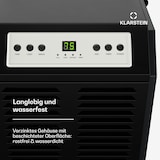 thumbnail of DuraDry 70L Luftentfeuchter | 70L/Tag | 140 m2 | rostfrei | mobil | 450 m³/h Anthrazit