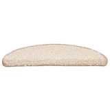 thumbnail of vidaXL Stufenmatten 20 Stk. 56x17x3 cm Creme Halbrund