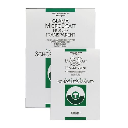 SCHOELLERSHAMMER DIN A4 Durchschlagpapier Transparent 90 g/m² 50 Blatt