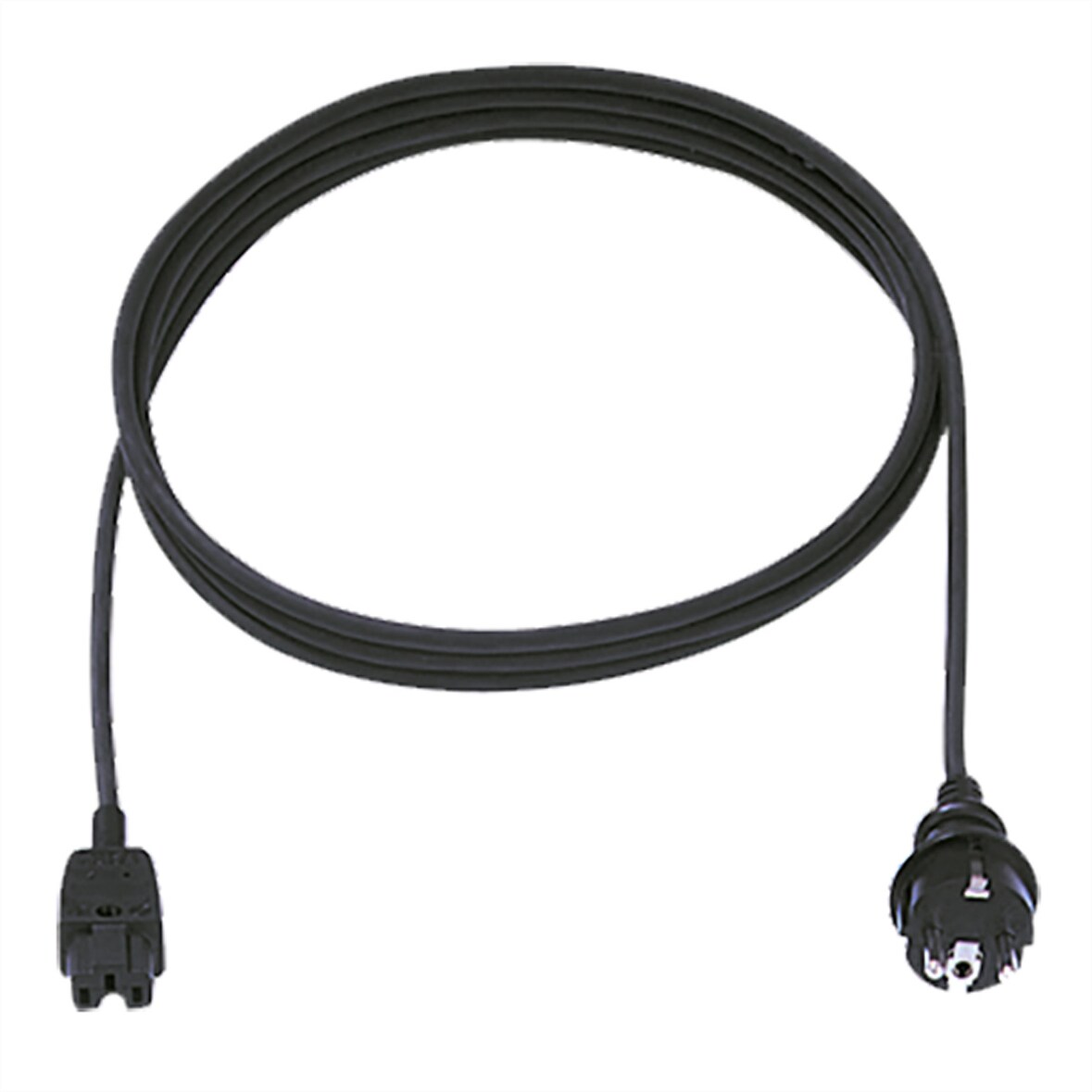 BACHMANN Zuleitung H05RR-F 3G1,0mm², sw, 2,0m, Typ 32/Typ789