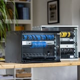 thumbnail of HMF 65712-07 Serverschrank 19 Zoll, 12 HE, 51 x 40 x 58 cm, Lichtgrau