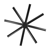 thumbnail of Orbegozo ventilador de techo industrial CF 118200, 6 velocidades, 8 aspas, mando a distancia, temporizador, 200 cm de diámetro, silencioso, 60 W