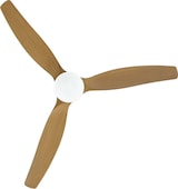 thumbnail of Ventilador de techo con luz Jata JVTE4232 con 6 velocidades, programable y con mando a distancia. 3 intensidades de luz. Úsalo en invierno y verano