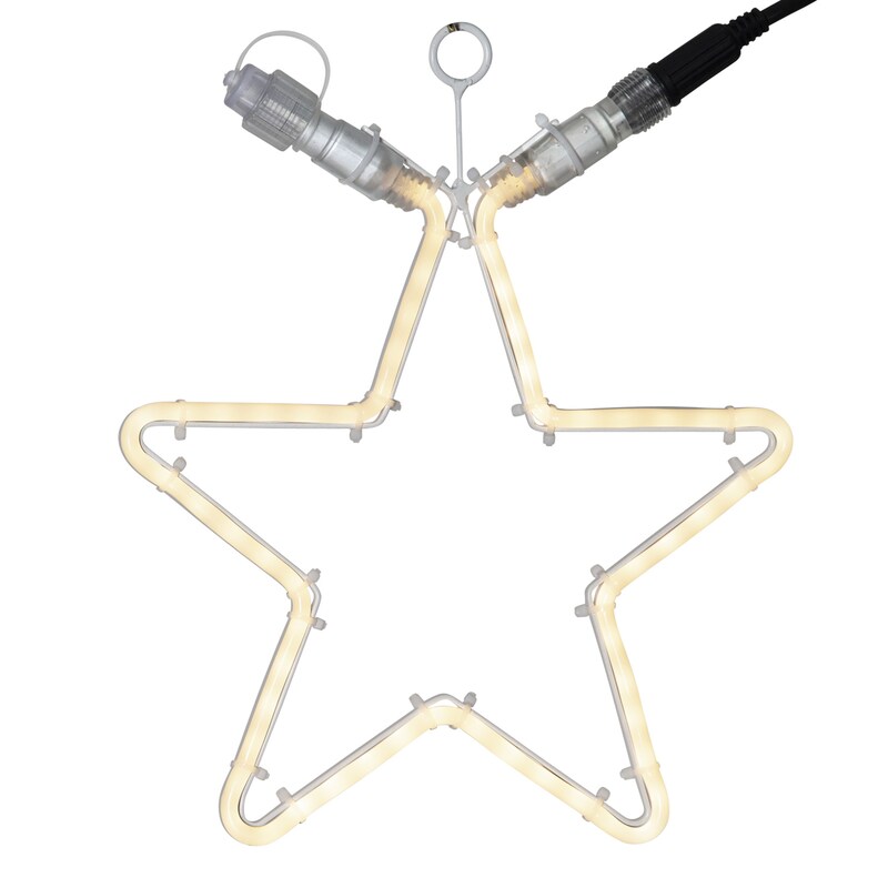 System 24 LED Stern H: 32cm koppelbar ohne Trafo Weihnachtsstern | METRO