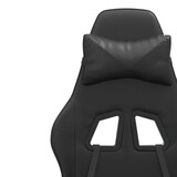 thumbnail of vidaXL Gaming-Stuhl Drehbar Schwarz Kunstleder