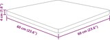 thumbnail of vidaXL Tischplatte Quadratisch 60x60x4 cm Eichenholz Unbehandelt
