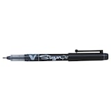 thumbnail of PILOT Stylo-feutre pointe en nylon largeur de trait 0,6 mm encre liquide Noire V-SIGN PEN