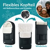 thumbnail of MONZANA® Babyfußsack Basic Schwarz