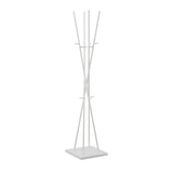 thumbnail of Appendiabiti Moderno Ferro Salvaspazio Attaccapanni Terra 40x40x182 cm - Bianco