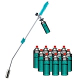 thumbnail of Désherbeur thermique Brule Herbes + 12 Cartouches de gaz 227gr KZ GARDEN