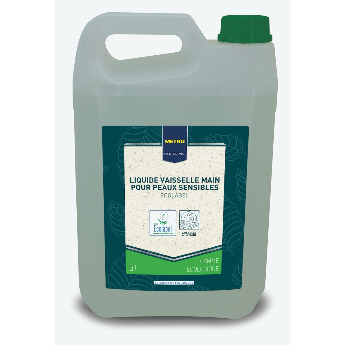 METRO PROFESSIONAL Liquide vaisselle main Ecolabel 5l