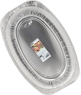 thumbnail of Starpak 3 Servierplatten, Alu oval 54,7 cm x 35,8 cm