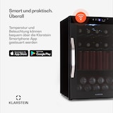 thumbnail of Coachella 60 Smart Kühlschrank | Wifi | LED | 3 Böden | Hintergrundbeleuchtung | EEK E Schwarz