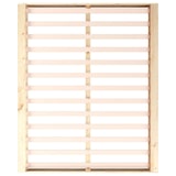 thumbnail of vidaXL Massivholzbett 140x200 cm