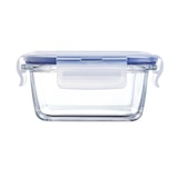 thumbnail of Luminarc Pure Box Active Recipiente Cuadrado Hermético Vidrio 10cm - 38cl Bicolor