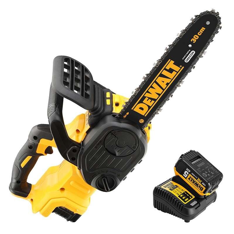 Tronçonneuse élagueuse 18v Dewalt Dcm565p1-qw Avec Une Batterie 5,0 Ah