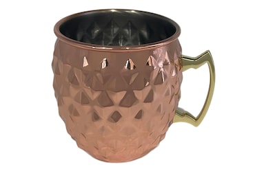METRO Professional Tazza Moscow Mule Diamond, acciaio inossidabile 18/10, 566 ml, color rame