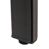 thumbnail of Consolle HWC-E92, tavolino, struttura 3D 100x40cm ~ nero