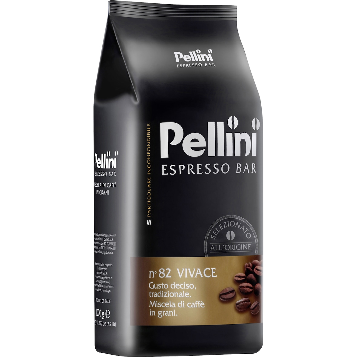 Pellini Caffe Espresso Bar N° 82 Vivace ganze Bohnen (1 kg)