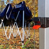 thumbnail of Faltpavillon 3x3m - mit 3 Wänden - Rot