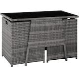 thumbnail of tectake Salon de jardin LAUSANNE 2 places - gris - 403097