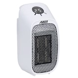 thumbnail of Aquecedor cerâmico de tomada MEI CH 1019, temp. 12 h, ajustável 15ºC e 45ºC,  sist. contra sobreaquecimento, tecnologia PTC, 400W, preto