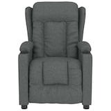 thumbnail of vidaXL Massagesessel Dunkelgrau Stoff