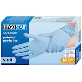 thumbnail of Nitrilhandschuhe Blau puderfrei Safe Light XS 100 Stück 24 cm