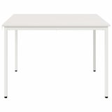 thumbnail of vidaXL Eettafel Wit 110 x 110 x 75 cm Massief grenenhout