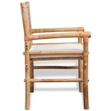 thumbnail of vidaXL 3-tlg. Bistro-Set mit Auflagen Bambus