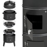 thumbnail of tectake barbecue affumicatore 3 in 1 - 405029